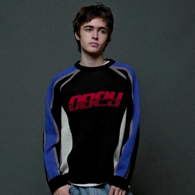 Jersey Obey Estadio Sweater Black Multi 151000129-BKM Jerseys Obey 