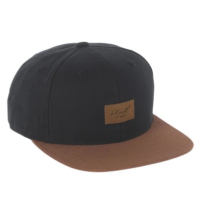 Gorra REELL Suede Cap Black
