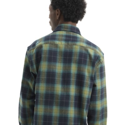 Camisa Hydroponic Origin Sh 01 Green Navy Check 26525-01 Camisas Hydroponic