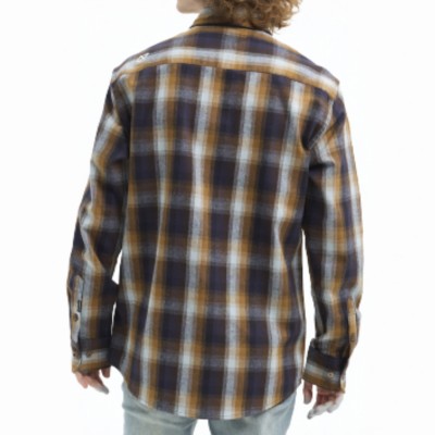 Camisa Hydroponic Core Sh 01 Blue Brown Check 26526-01 Camisas Hydroponic
