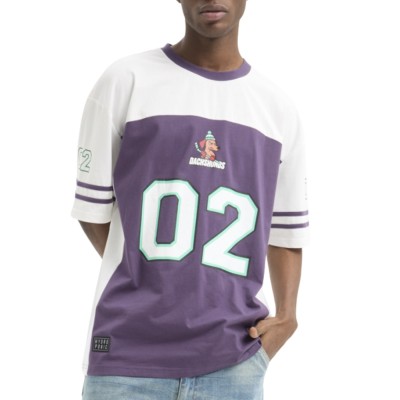 Camiseta Hydroponic Hockey Ss 01 White - Dark Purple 26507-01 Magliette Hydroponic