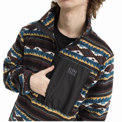 Sudadera Hydroponic Rumble Pl 01 Brown Teal Navajo 26580-01 Sudaderas Hydroponic