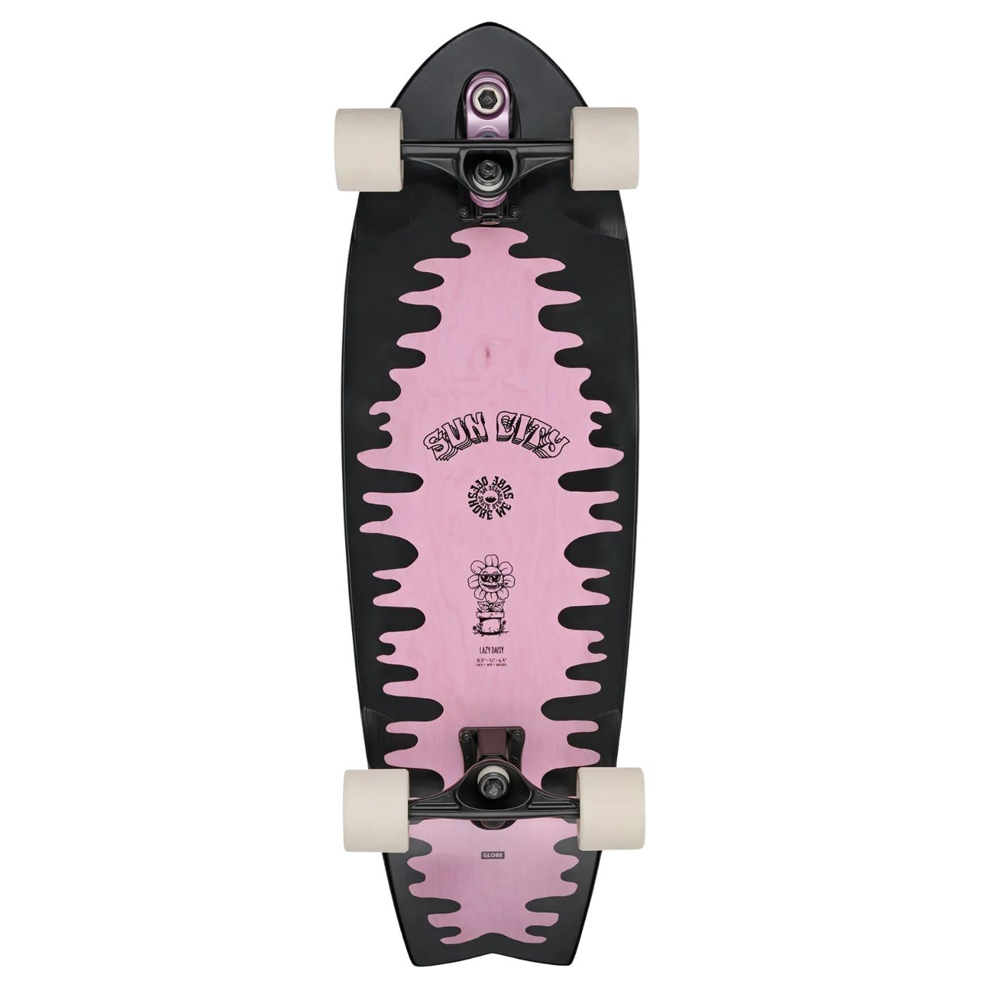 Surfskate completo Globe Sun City 2 Lazy daisy 30'' 10525031SS-Lazdsy Surf Skates completos Globe