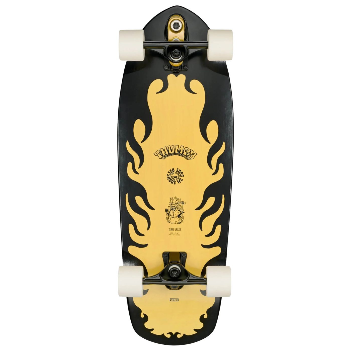 Surfskate completo Globe Thumpy Serial Chiller 30'' 10525452SS-SERCHIL Surf Skates completos Globe