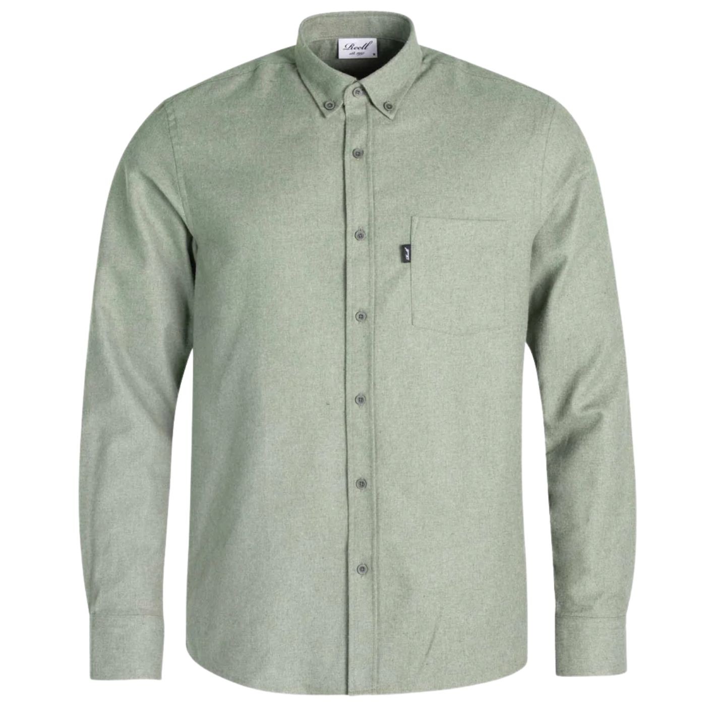 Camisa REELL Nordic Shirt Eucalyptus 1302-047 22-151 170 Camisas REELL