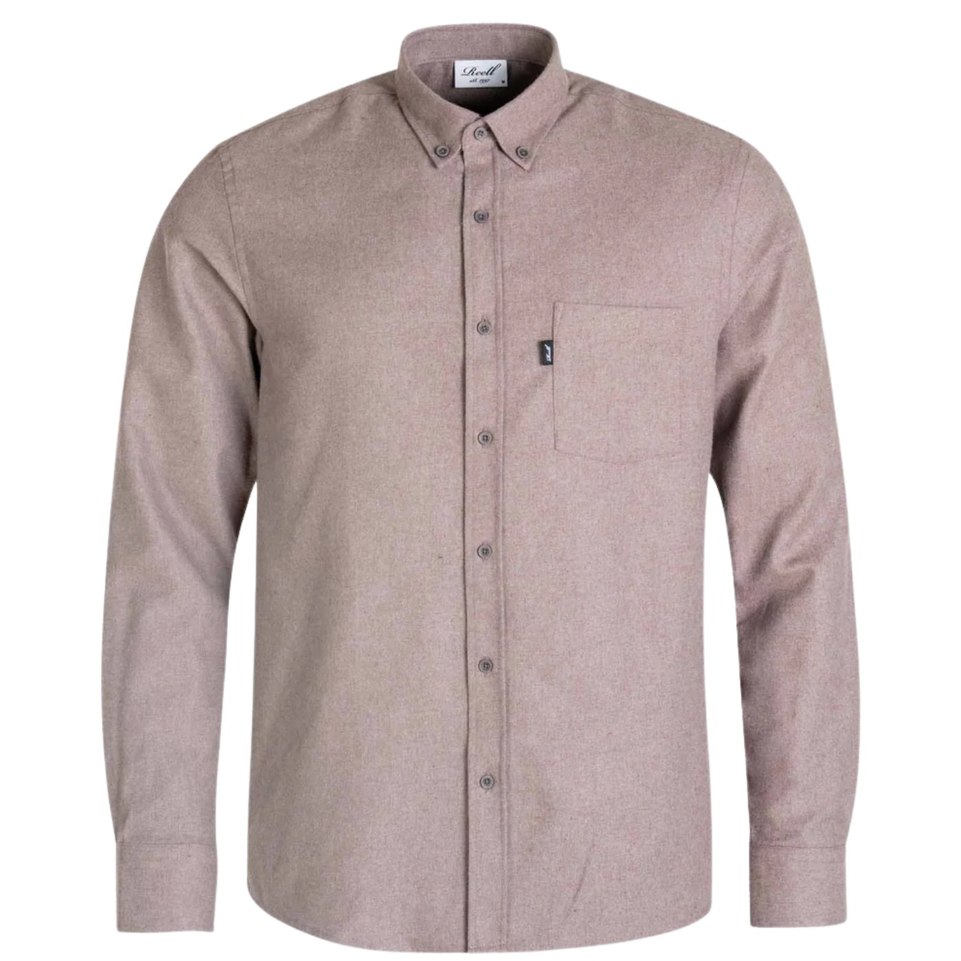 Camisa REELL Nordic Shirt Light Brown NORDIC-SHIRT-LIGHT-BROWN Camisas REELL