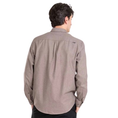 Camisa REELL Nordic Shirt Light Brown NORDIC-SHIRT-LIGHT-BROWN Camisas REELL