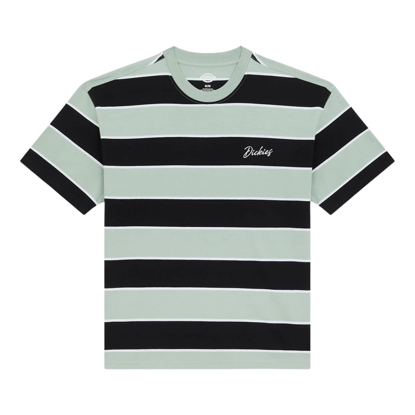 Camiseta Dickies Embroidery Stripe Ss Tee Jadeite DK0A8CVPB871 Tshirts Dickies