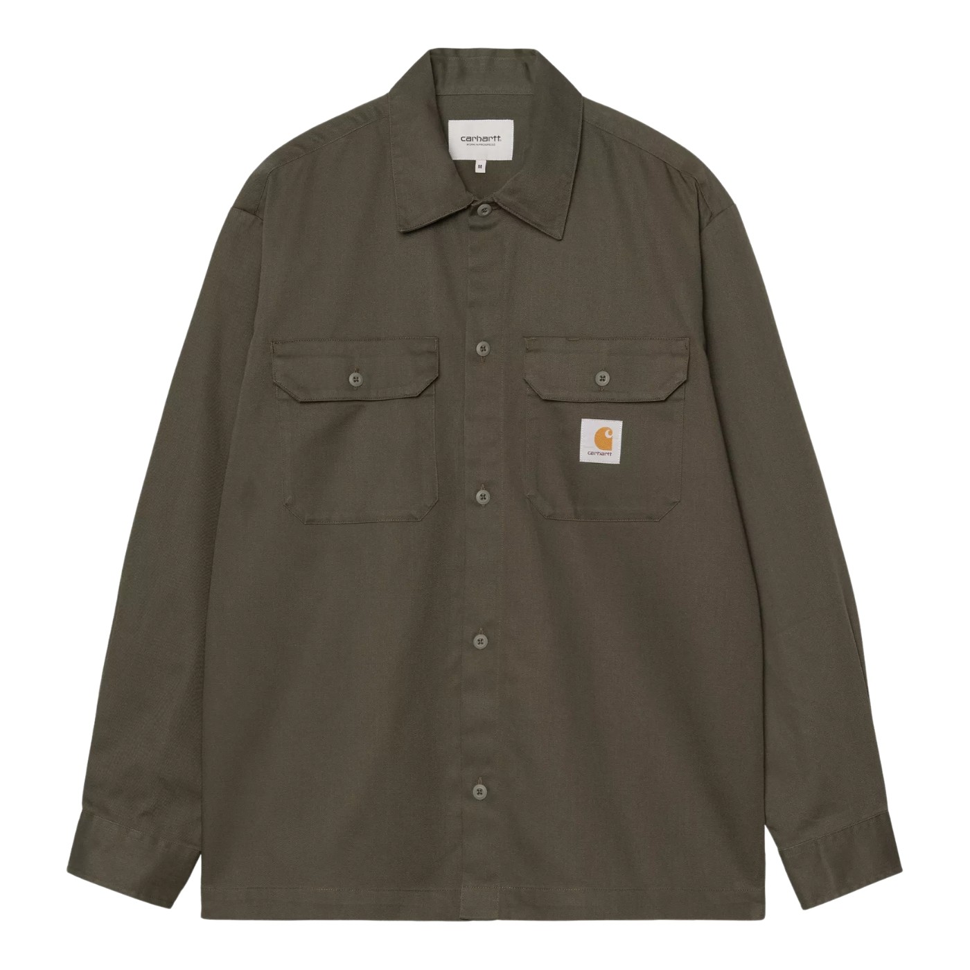 Camisa Carhartt WIP L-S Craft Shirt Cypress I033814_63_XX Camisas Carhartt WIP