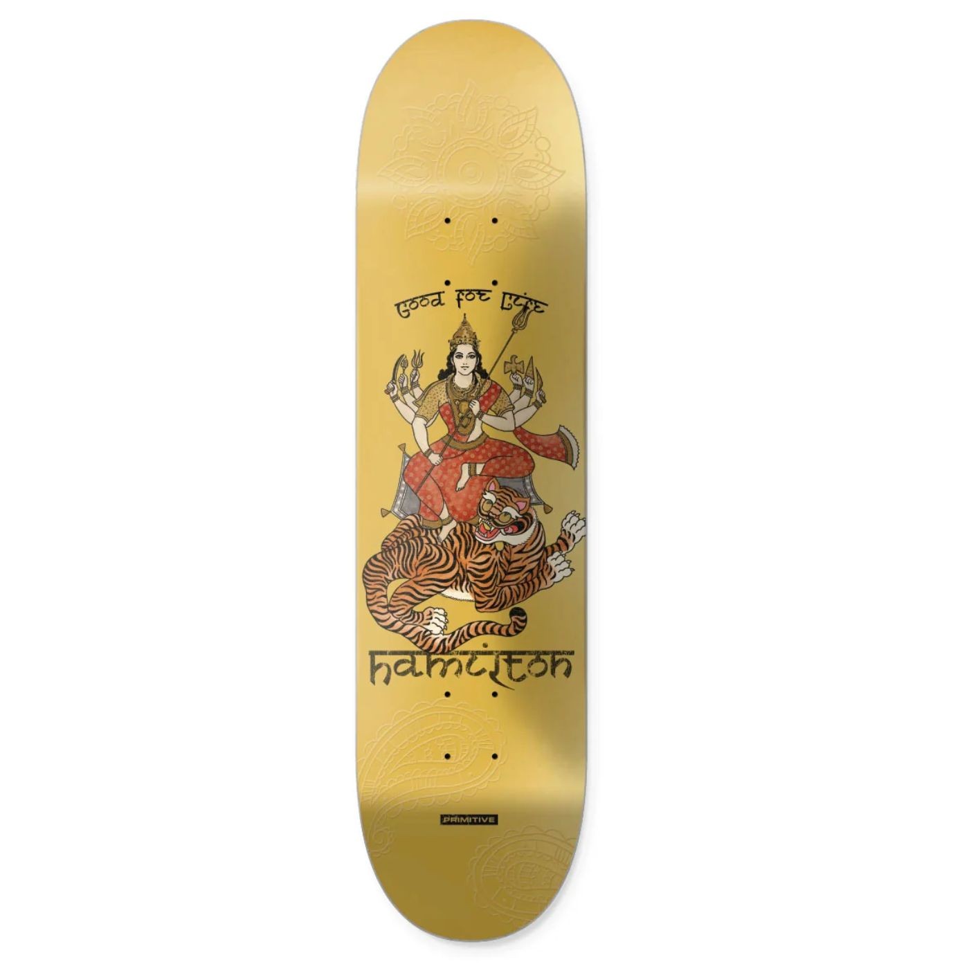 Tabla de skate Primitive Deck Hamilton Existence Gold Foil 8.38 DKPRIHAMEX Tablas Primitive