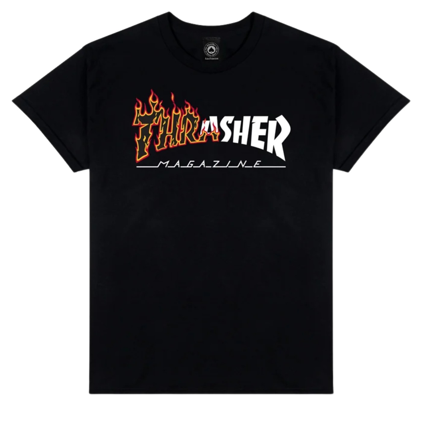 Camiseta Thrasher Ignite Tee Black TSTHRING-BLA Tshirts Thrasher