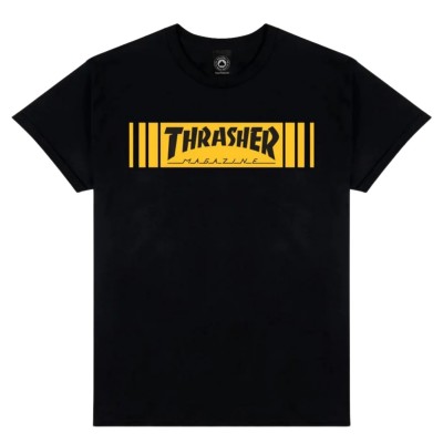 Camiseta Thrasher Bar Tee Black TSTHRBAR-BLA Tshirts Thrasher