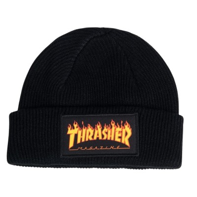 Gorro Thrasher Flame Patch...