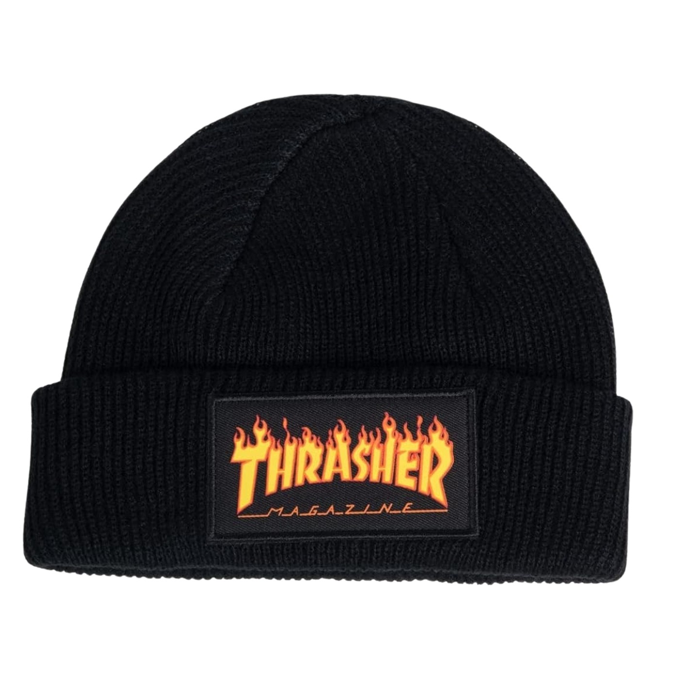 Gorro Thrasher Flame Patch Beanie Black CATHRFLABE-BLA Gorros Thrasher