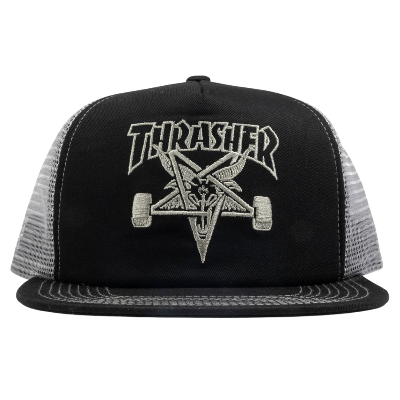 Gorra Thrasher Skategoat Mesh Cap Black TSTHRSKAGO-BLK Gorras Thrasher