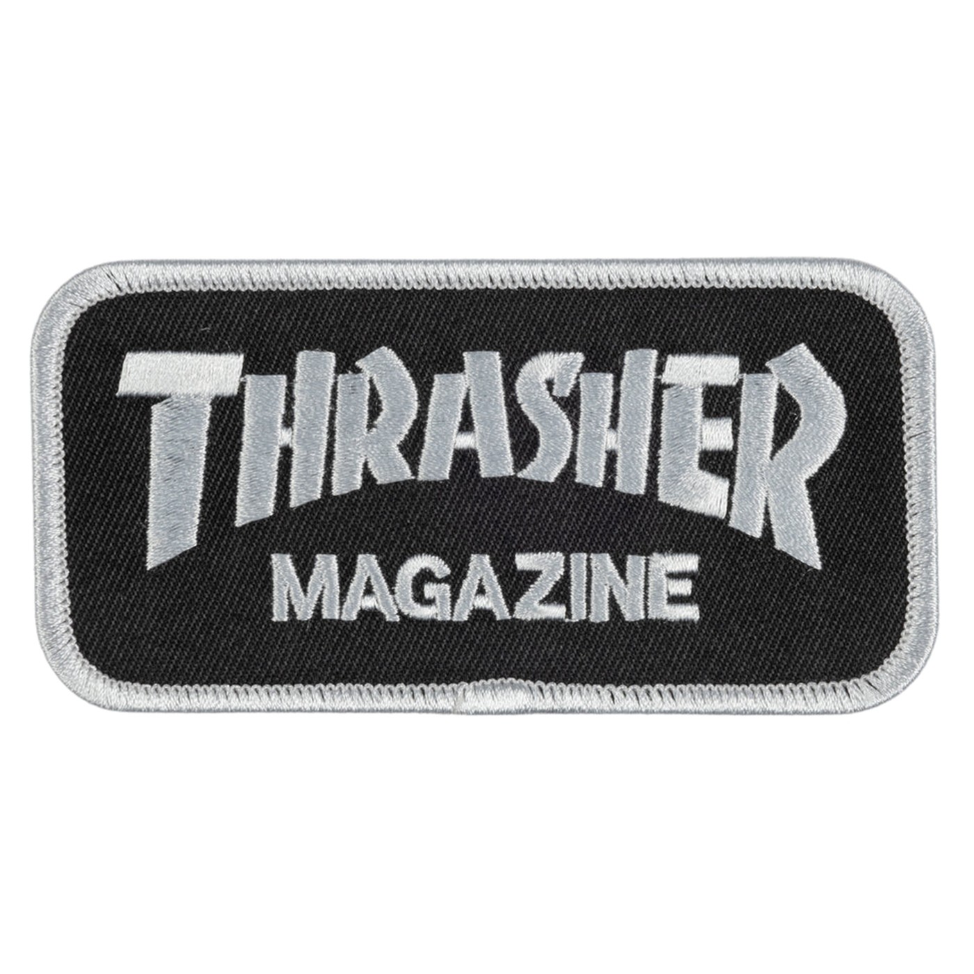 Parches Thrasher Logo Patches Black ACTHRLOGPA-BLA Accessories Thrasher