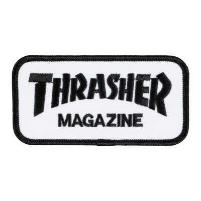 Parches Thrasher Logo Patches White ACTHRLOGPA-WHI Accessories Thrasher
