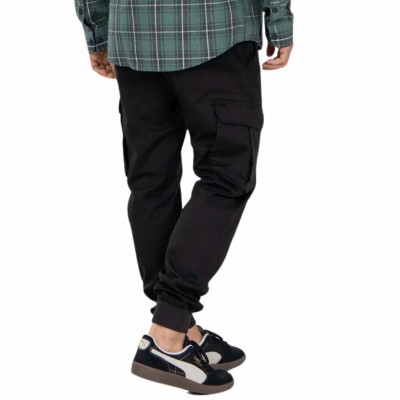 Pantalón Jogger REELL Reflex Rib Cargo Negro Black REFLEXRIB-2995-BK Cargo REELL