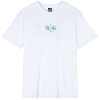 Camiseta Mujer Santa Cruz Delfino Eternal T-Shirt White SCA-WTE-3464 Camisetas Santa Cruz