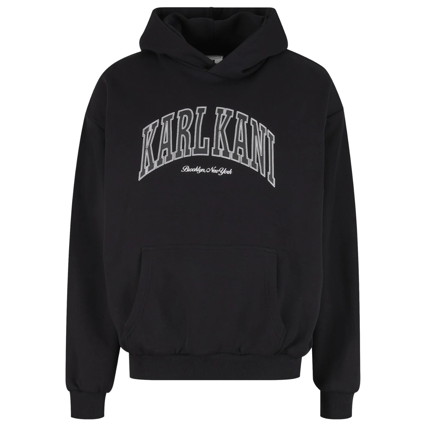 Sudadera con capucha Karl Kani Kk College Oversized Hoodie Black KM263-046-1 Sudaderas Karl Kani