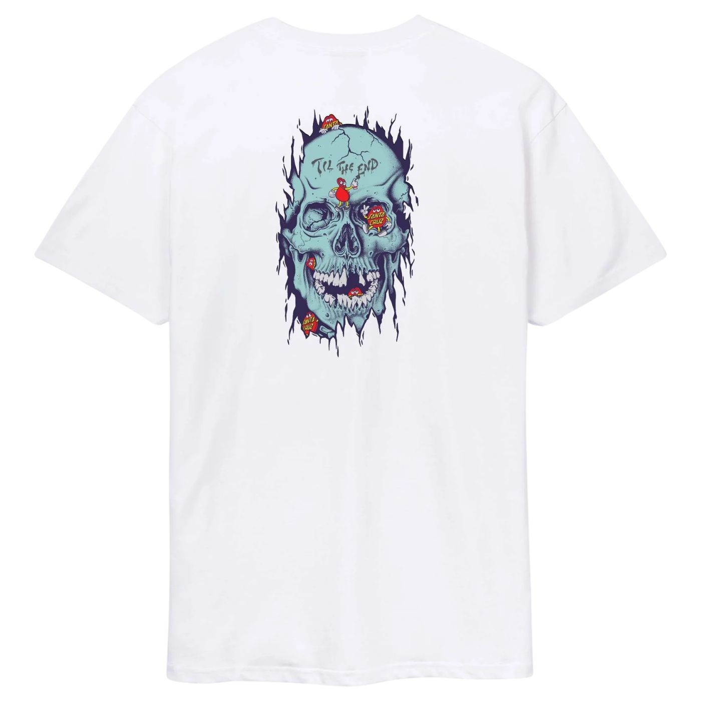 Camiseta Santa Cruz Dot Dudes T-Shirt White SCA-TEE-13998 Camisetas Santa Cruz