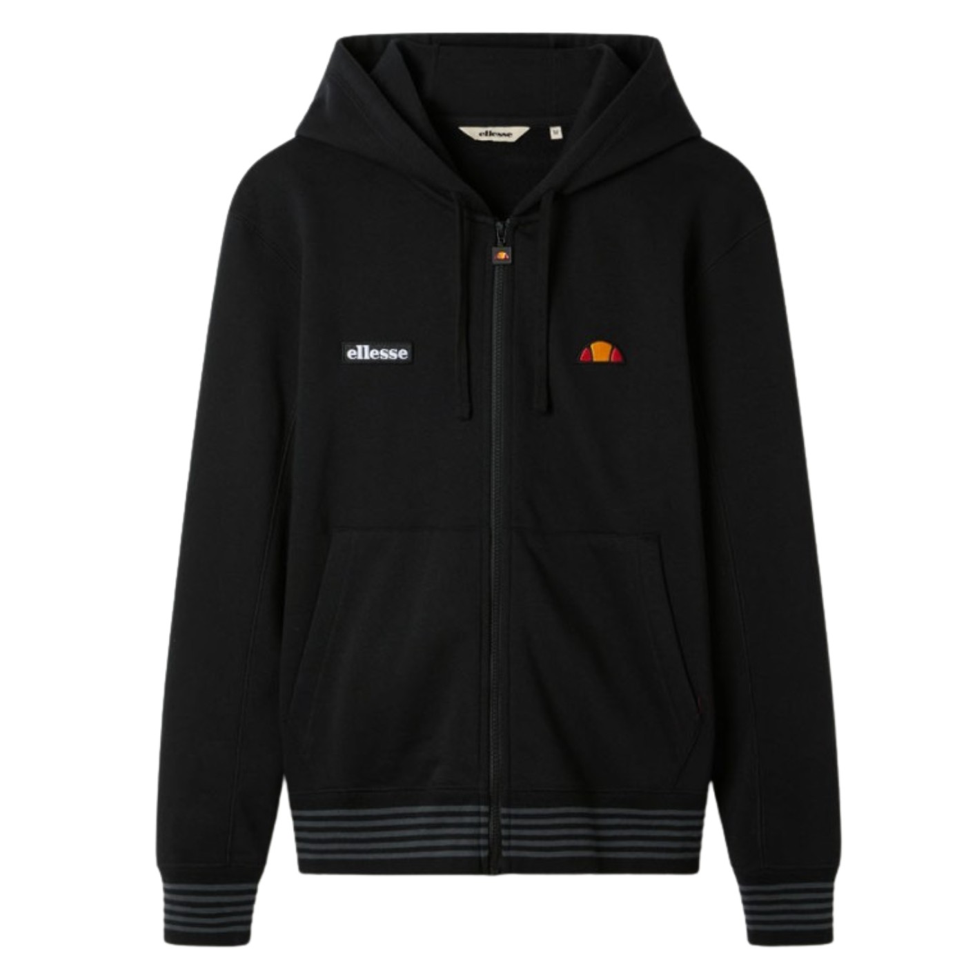 Sudadera con capucha Ellesse Verazo Fz Hoody Black SHD24569-BLK Sudaderas Ellesse