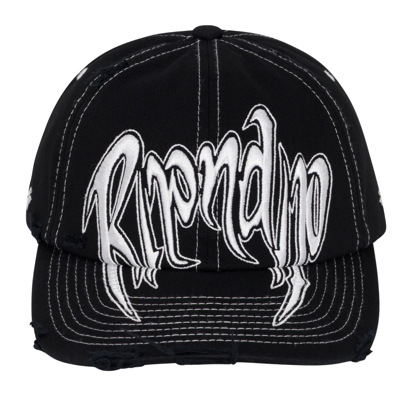 Gorra Ripndip Day Dad Hat Black White Thread RNDFALL26163 Gorras RipNDip