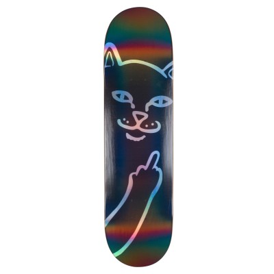 Tabla RIPNDIP Lord Nermal Deck Black Holo RNDFALL26185 Tablas RipNDip