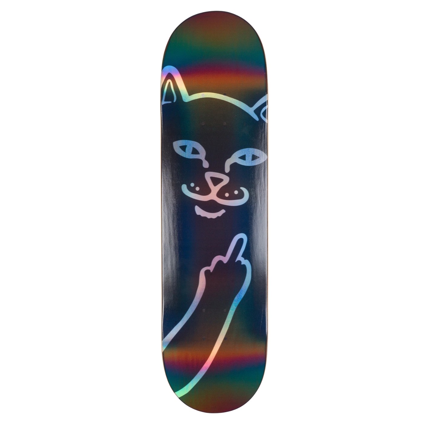 Tabla RIPNDIP Lord Nermal Deck Black Holo RNDFALL26185 Tablas RipNDip