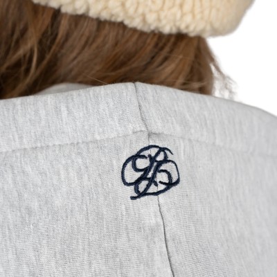 Sudadera con capucha Prohibited Berlin Avantgarde Hoodie Grey Melange 109 0152-8 Sudaderas PROHIBITED
