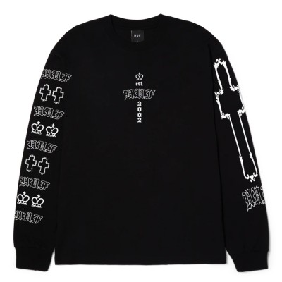 Camiseta HUF Hard Luxe Ls...