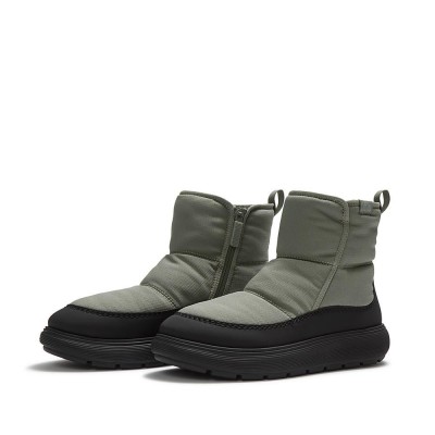 Botas Mujer FitFlop IQ-COMFF Water Resistant Nylon Boots Grey Sage FITFLOP-ABT-E33 Zapatillas Fitflop