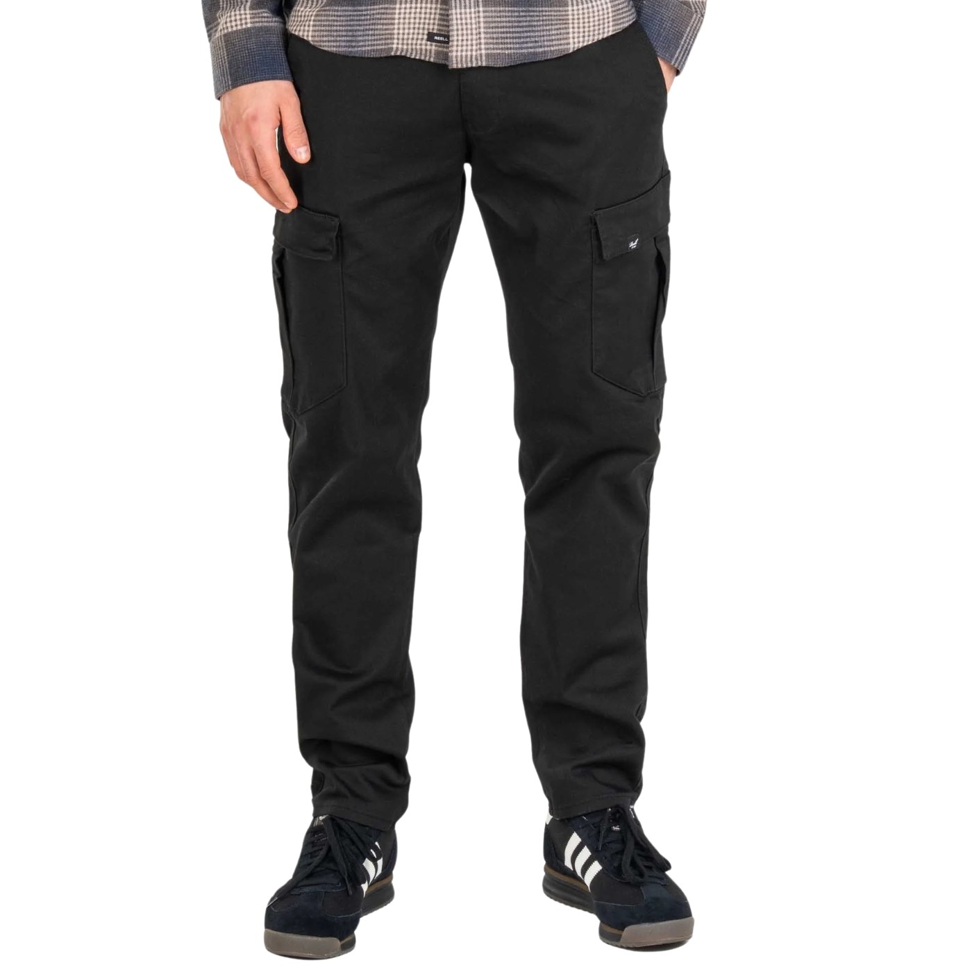 Pantalón cargo REELL Reflex Easy Cargo Black 1112-005 01-001 120 pantalón cargo REELL