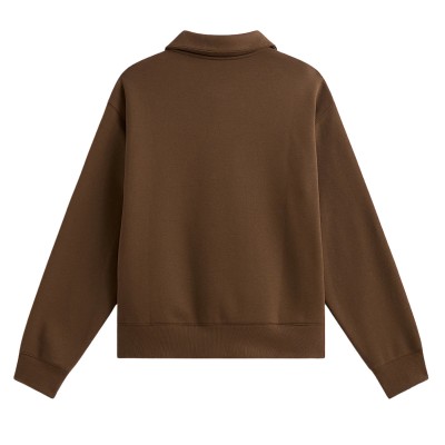 Polo Vans Polo Fleece Pullover Vintage Cocoa VN000XHDFST1 Polos Vans
