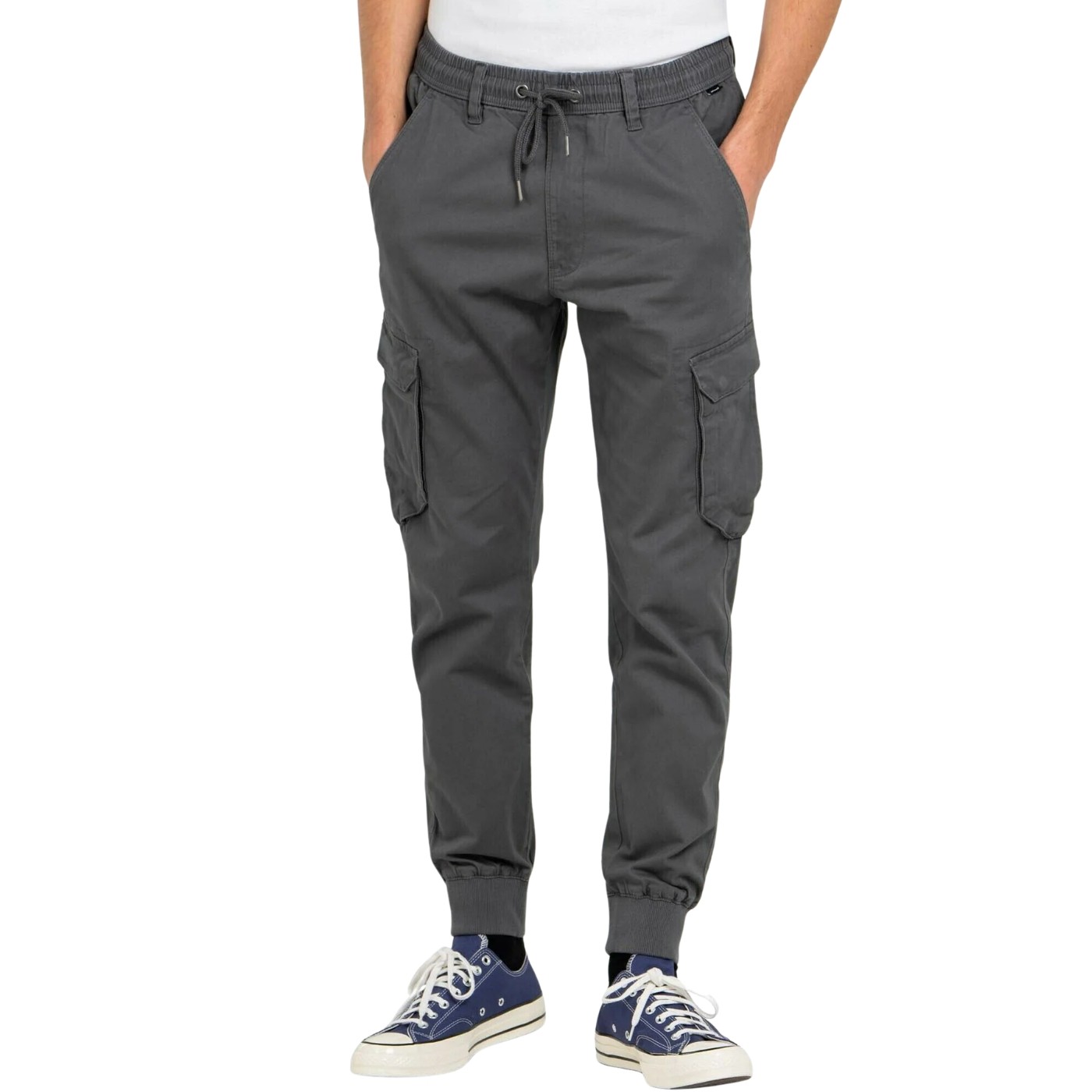 Pantalón cargo REELL Reflex Rib Cargo Vulcan Grey 1121-001 01-001 146 pantalón cargo REELL