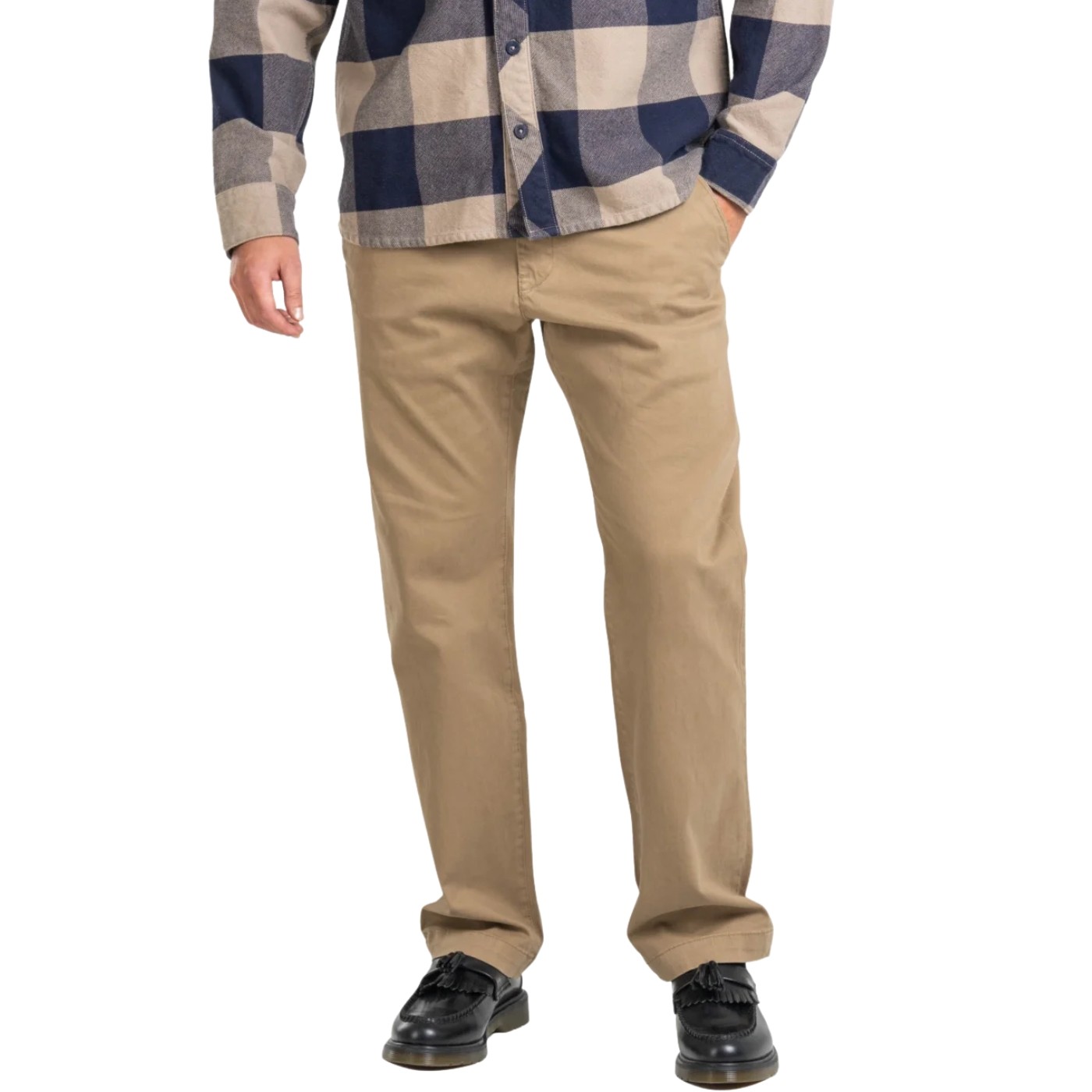 Pantalón chino REELL Reflex Loose Chino Dark Sand 1112-004 01-001 260 Chino REELL