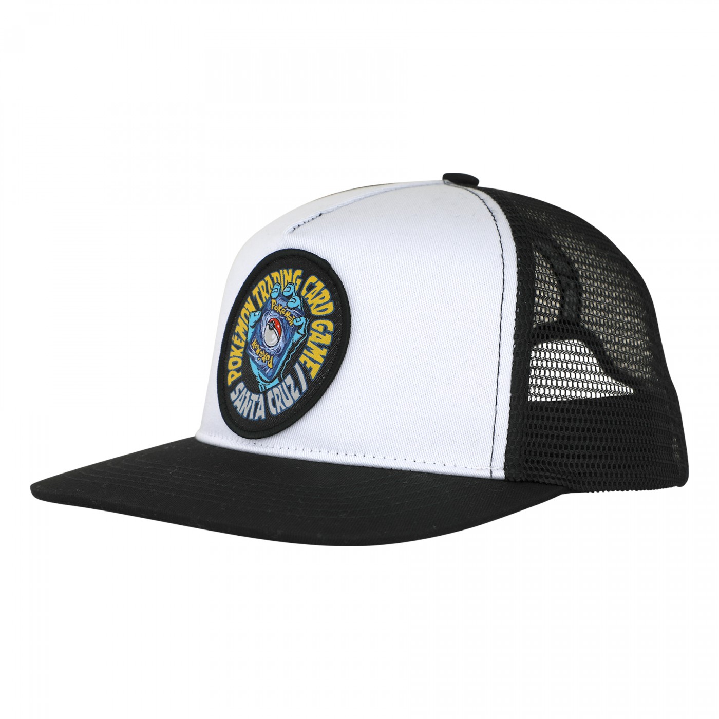 Gorra niño youth Santa Cruz Pokémon TCG Hand Mesh Trucker Structured Hat White-Black 44442397-WHITE-BLACK Gorras y complementos niño Santa Cruz
