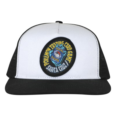Gorra niño youth Santa Cruz Pokémon TCG Hand Mesh Trucker Structured Hat White-Black 44442397-WHITE-BLACK Gorras y complementos niño Santa Cruz