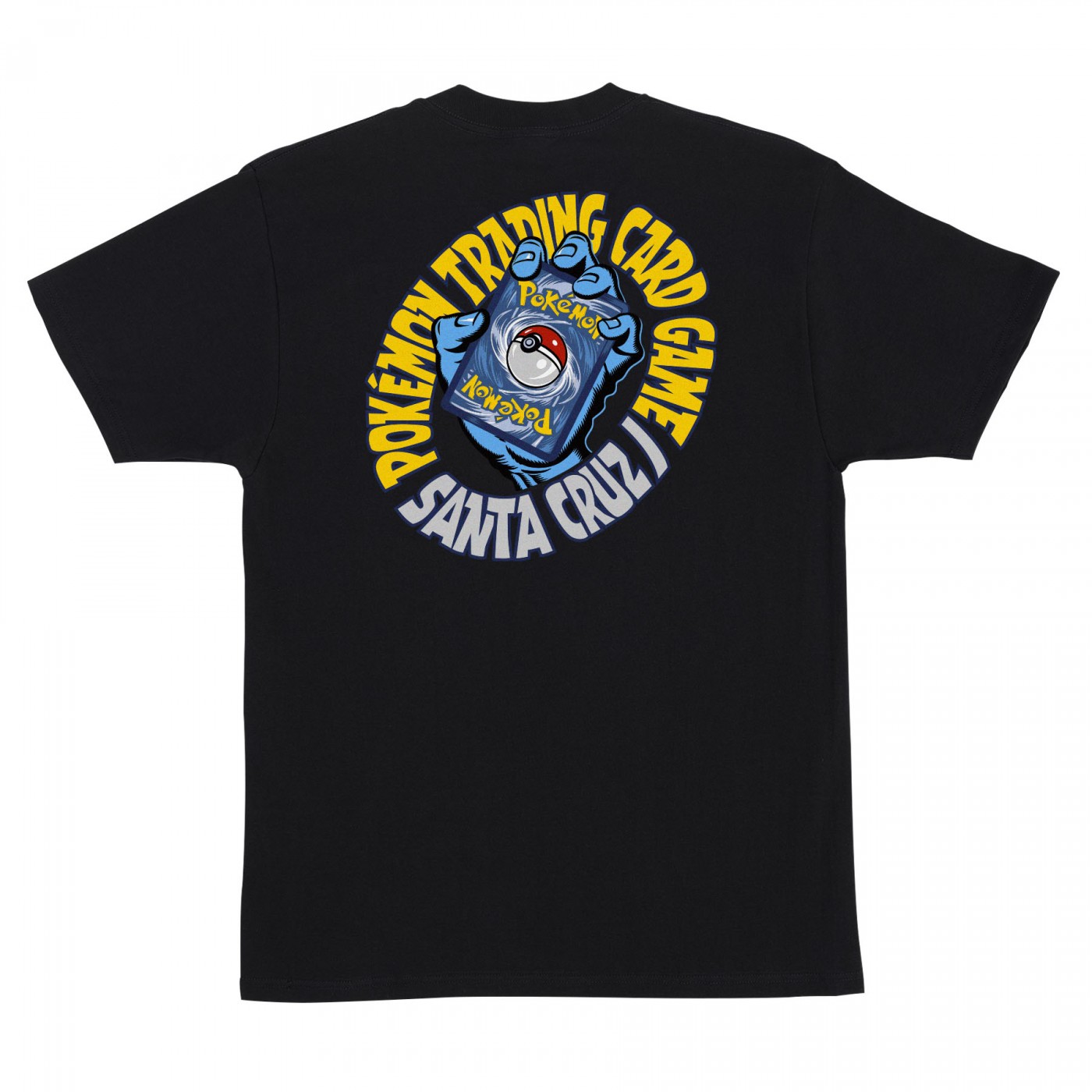Camiseta Santa Cruz Pokémon TCG Hand S-S Heavyweight T-Shirt Black 44156811-BLACK Camisetas Santa Cruz