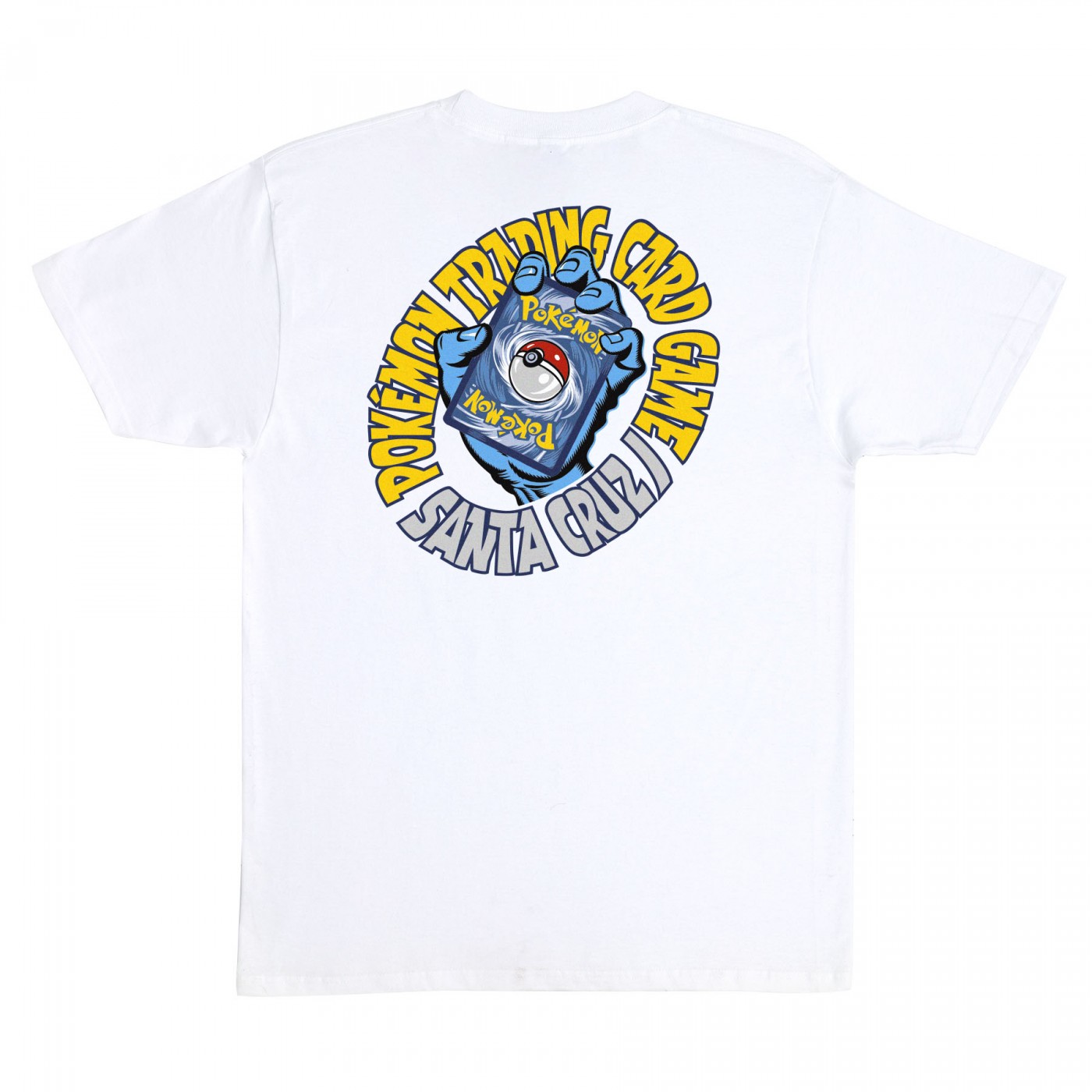 Camiseta Santa Cruz Pokémon TCG Hand S-S Heavyweight T-Shirt White 44156811-WHITE Camisetas Santa Cruz
