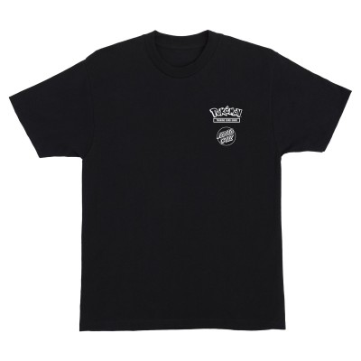 Camiseta Santa Cruz Pokémon Power Dot S-S Heavyweight T-Shirt Black 44156810-BLACK Camisetas Santa Cruz