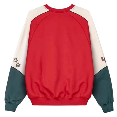 Sudadera cuello redondo Grimey Sho Nuff Crewneck Red GSW679-RED Sudaderas Grimey