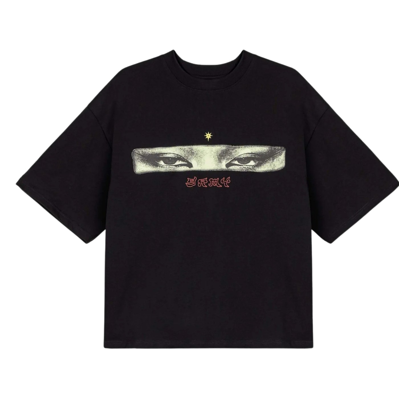 Camiseta oversize Grimey Hans Island Boxy Tee Black GA832-BLK Camisetas Grimey