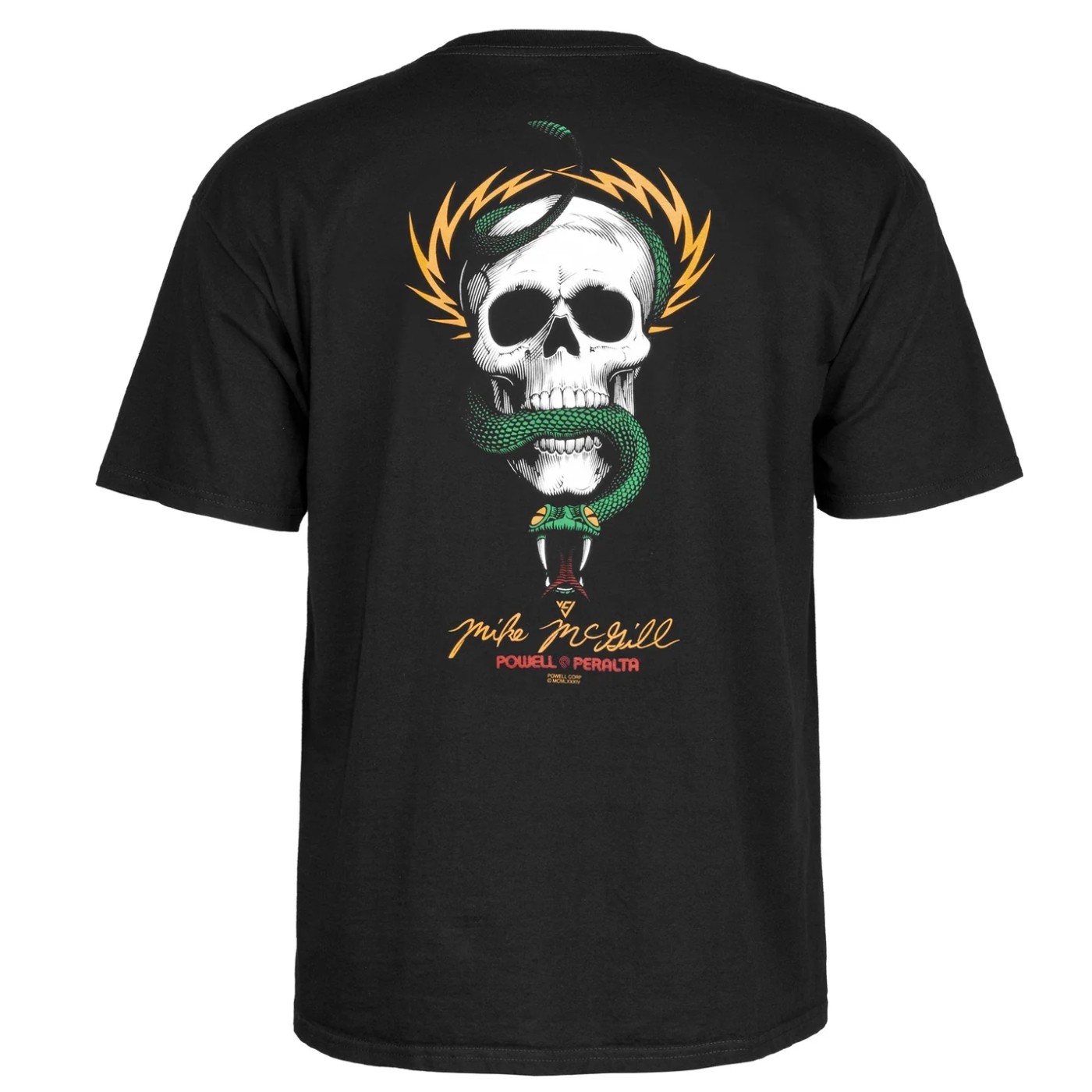 Camiseta Powell Peralta Mcgill Skull & Snake Black CTMPPMSNK T-Shirts Powell Peralta
