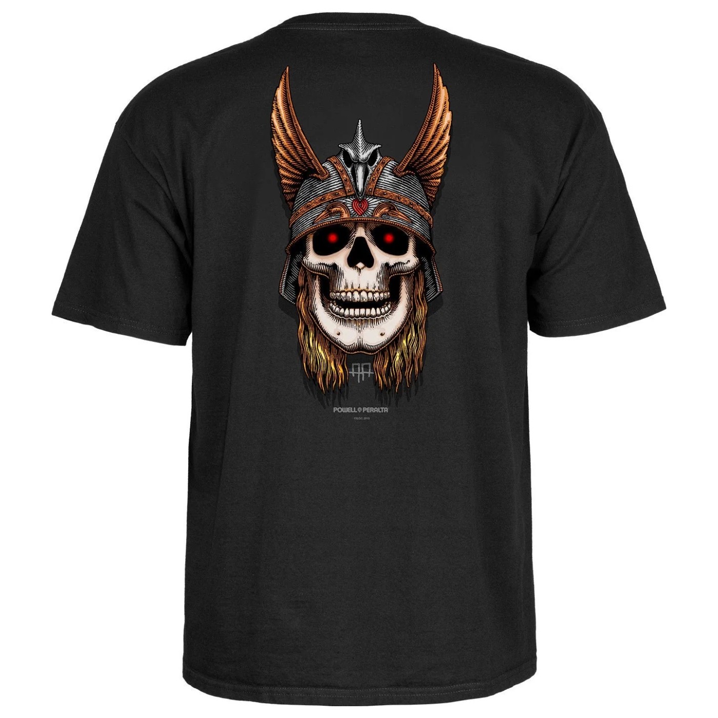 Camiseta Powell Peralta Andy Anderson Skull Black CTMPPAASKX Camisetas Powell Peralta