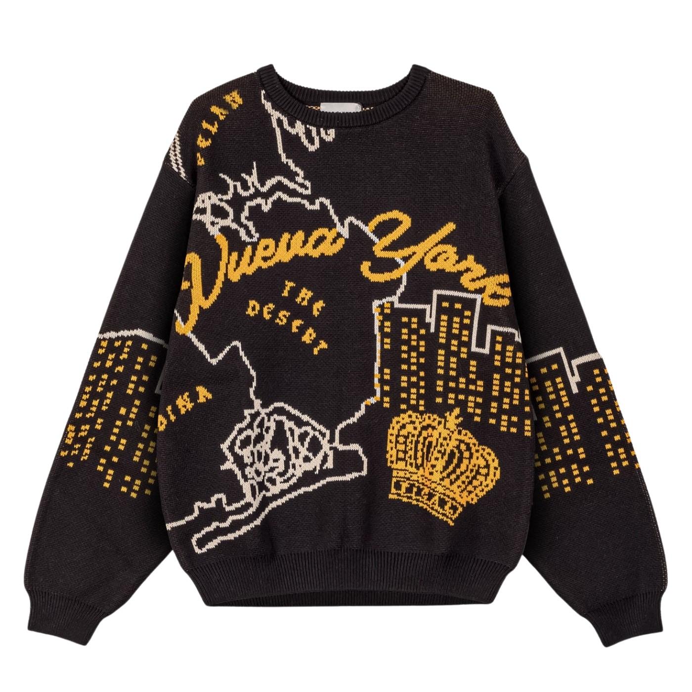 Jersey de punto Grimey Tical Knit Sweater Black GKSW670-BLK Jerseys Grimey
