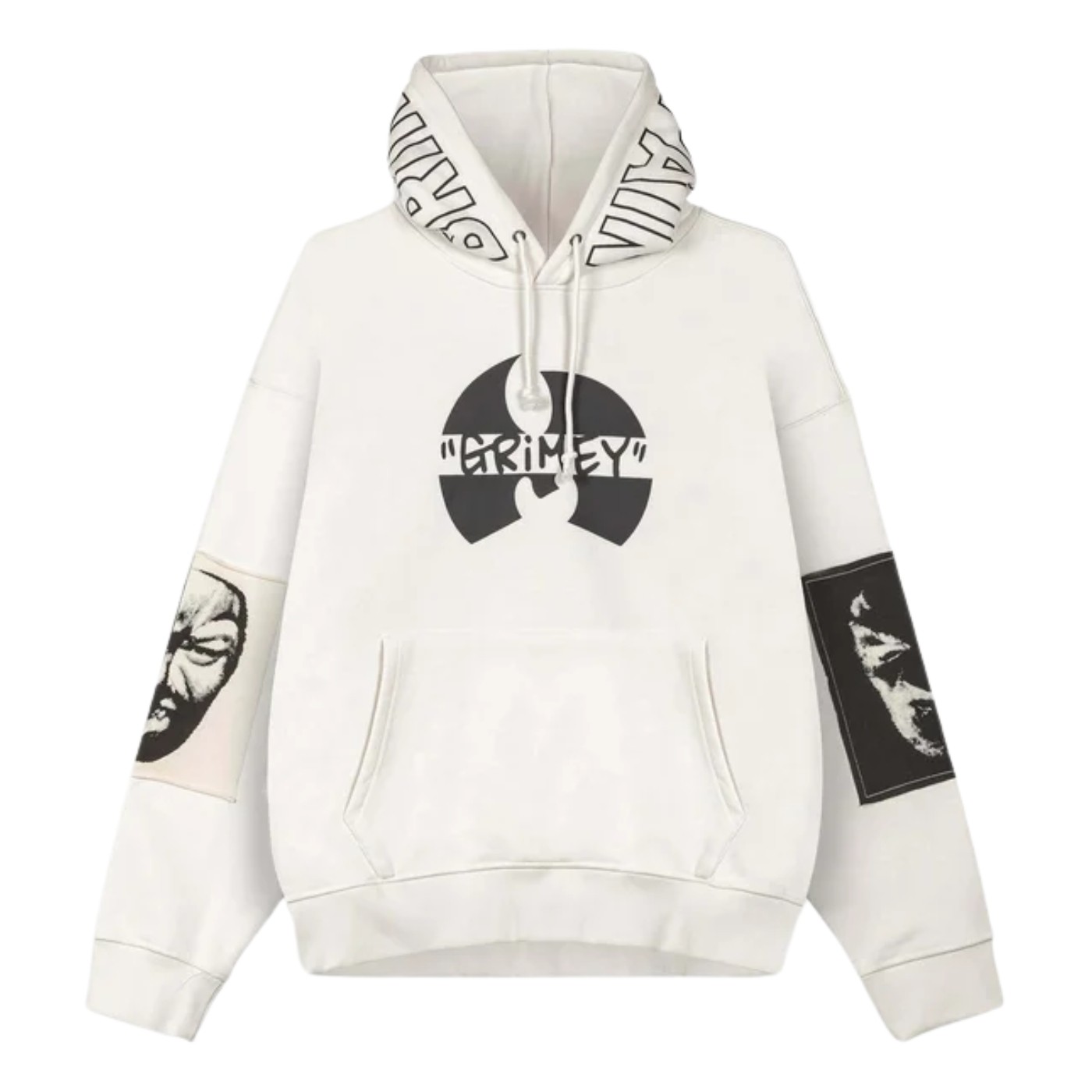 Sudadera con capucha Grimey Tical Bring The Pain Regular Hoodie Off White GCH669-OWHT Sudaderas Grimey