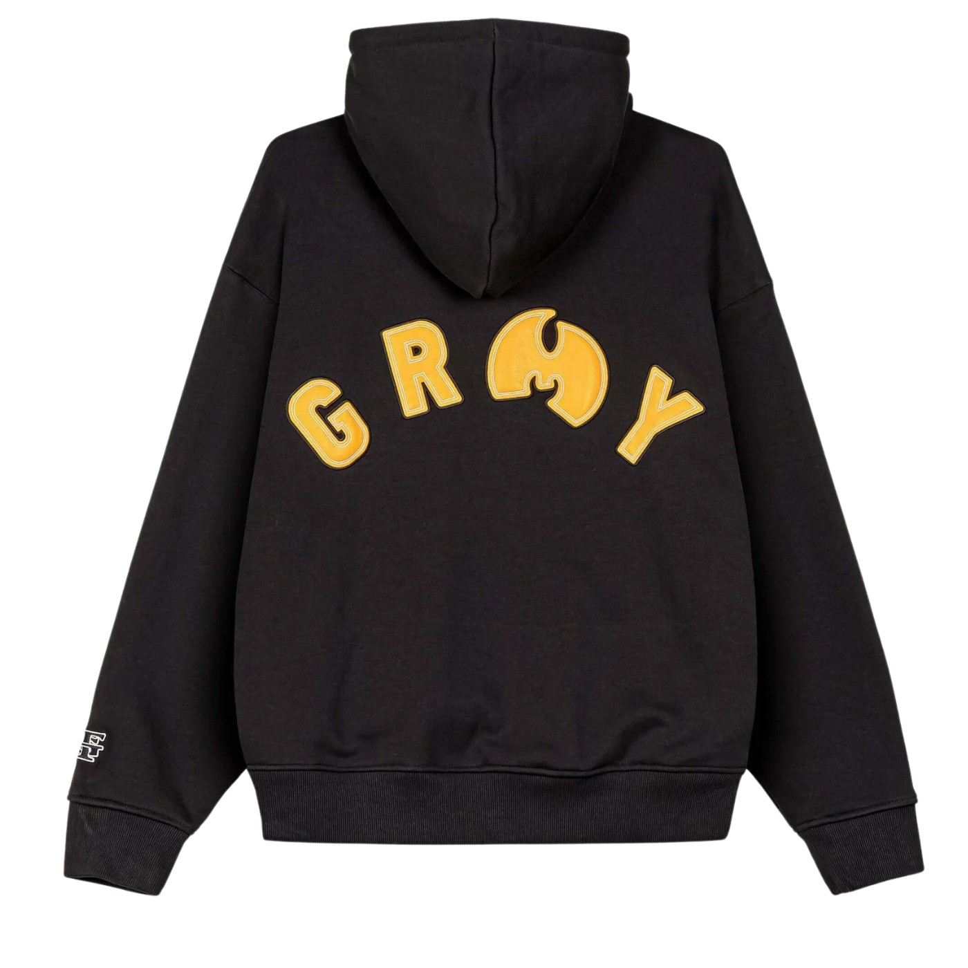 Sudadera con capucha Grimey Tical Regular Hoodie Black Yellow GCH668-BLKYLW Sudaderas Grimey