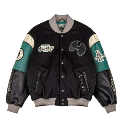 Chaqueta estilo béisbol...
