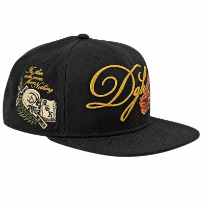 Gorra DGK Trinidad Snapback Hat Black DGK-HEH-1304 Gorras DGK